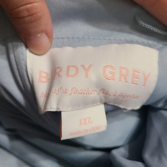 Birdy Grey Women's Grace Formal Gown Convertible Dusty Blue Size 3XLarge NWT - Picture 10 of 11